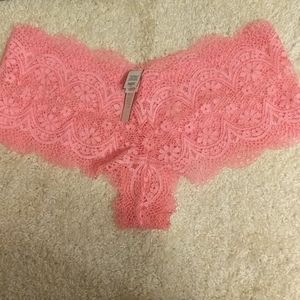 NWT VS Bright Pink Shortie/Minishort Panty